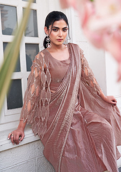 Pyaji Ombre Saree