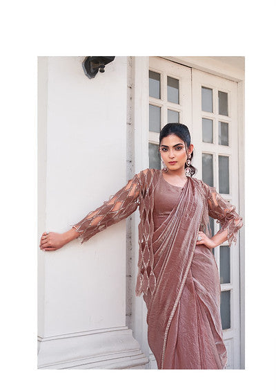 Pyaji Ombre Saree