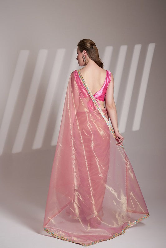 Twill Net Party Wear