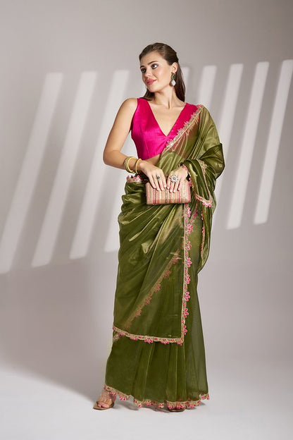 Twill Net Party Wear