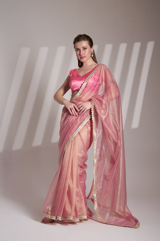 Twill Net Party Wear