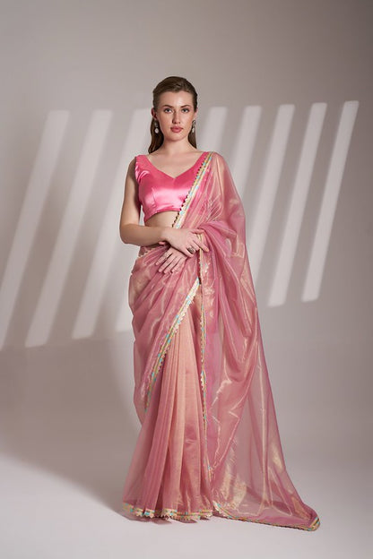 Twill Net Party Wear