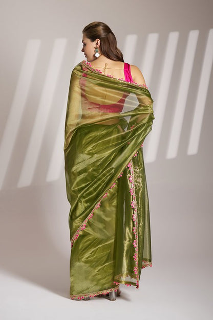 Twill Net Party Wear