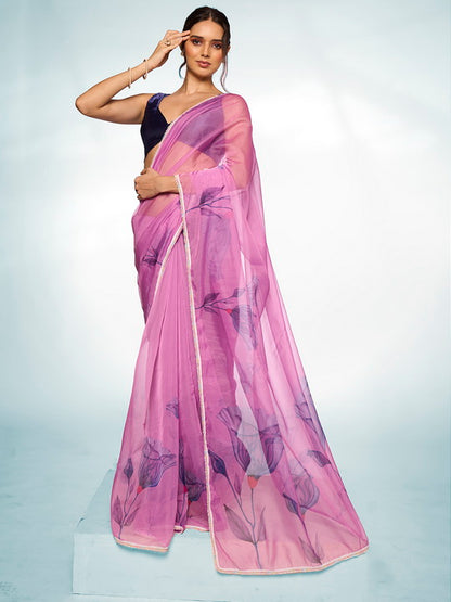Purple Organza Elegance