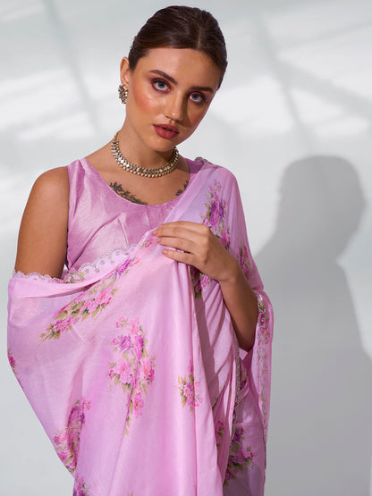 Pink Organza Silk