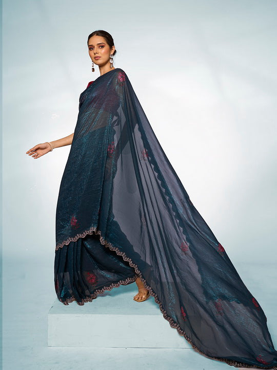 Teal Silk